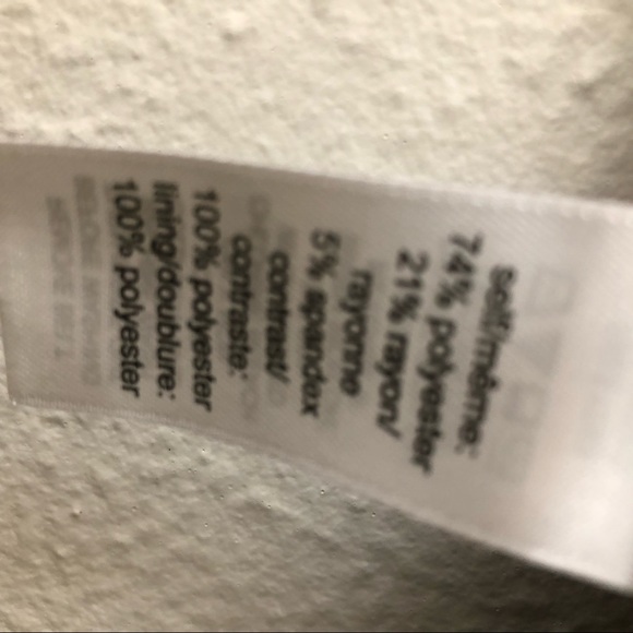 Maurices W Size 7/8 Black/Cream Scoop Neck Knee Length Dress with Ruffle Detail - Picture 15 of 16